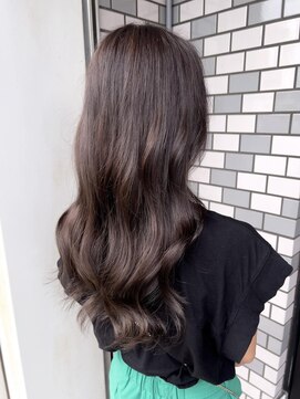 レヴェリー(REVERIE) #暗髪カラー#透明感カラー#グレージュ