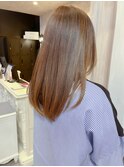 福山人気髪質改善ストレート極上艶髪くすみブラウン美髪20代30代