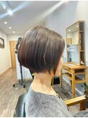 シンプルショートボブ
