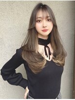 ロンドルーナ 岐阜(Lond Luna)&nbsp;レイヤーカット/韓国/2wayバング/前髪/シースルーバング/