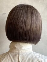 ニュイ(NUIT)&nbsp;ダブルカラーミルクティーベージュカラーケアブリーチ韓国ボブ