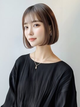 ブロウ ネックス ザ サロン 表参道(VLOW nex the salon) 【vlow 吉田＃20】韓国風ワンカールボブ vlow 表参道 韓国