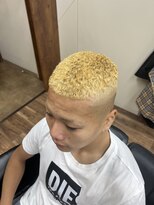 カミクウカンバイイシカワ(KAMIKUKAN by Ishikawa) 金髪バズニグロ