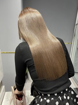 ウル 岡山駅店(ULu.) ハイライトハイトーンブリーチ艶髪ダブルカラー岡山髪質改善ULu