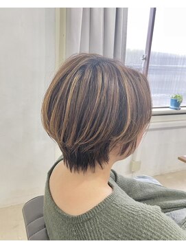 ロディーナコク 大口 新子安(rodina.coc) 脱白髪染め【白髪ぼかしハイライト】/ヘルシースタイル/30代40代