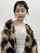 メゾンアクア 表参道(Maison ACQUA)&nbsp;☆ブリーチなしダブルカラー オリーブ オリーブベージュ ボブ