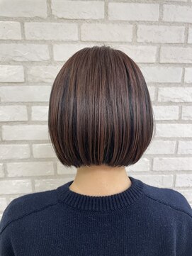 アッシュ 稲田堤店(Ash) アンブレラカラー×ボブ