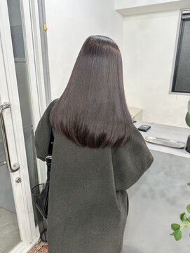 ノート(note) ☆透明感アッシュグレー髪質改善レイヤーカットブリーチなし