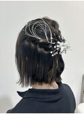 成人式ボブ