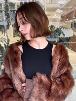 アミリー ひたち野うしく店(Amily)&nbsp;ハイライトバレイヤージュダブルカラーケアブリーチ30代40代