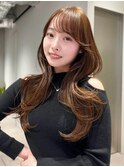 韓国ヘア/レイヤーカット/縮毛矯正/髪質改善/前髪顔まわりカット