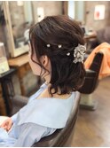 レディースヘアセット