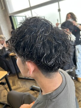 ステレオ ヘアデザイン 安城店(STEREO HAIR DESIGN) …無造作パーマ(7月)…