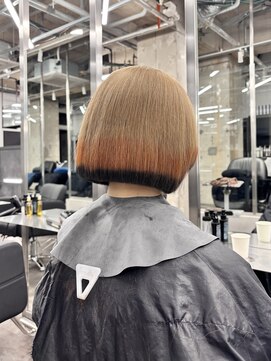 スノットバイガルテ(SNOT by GARTE) ボブ/デザインカラー/ブリーチカラー