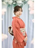 ヘアセット/着物ヘア/結婚式ヘア/ヘアアレンジ