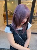 ピンクラベンダーベージュ