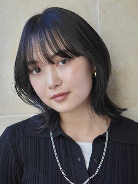 ビュートリアム265(BEAUTRIUM 265) #ミディアムソフトウルフ・レイヤーカット・ニュアンスパーマ・