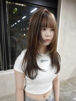 ネアー 新潟(NEER)&nbsp;アプリコットオレンジ/くびれヘア/レイヤーショート［新潟］