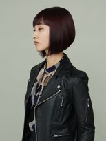 ピークアブー 原宿ハラカド(PEEK-A-BOO) くせ毛多毛ボブショート前下がりモードワイドバングかっこいい