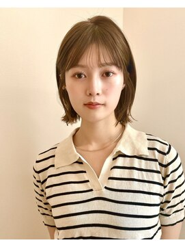 アペロ 柏(Apero) 切りっぱなしボブ/韓国/タッセルボブ/シースルーバング/柏美容室