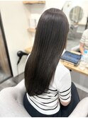 暗めアッシュグレーカラー