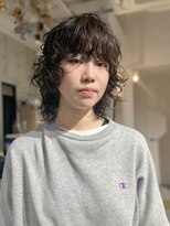アトリエノエラ(Atelier Noella)&nbsp;ハードパーマでおしゃれに！ウルフパーマ◎【高田】