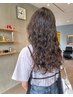 【春のイメチェン♪】土日20%オフ☆カット+大きめハードパーマ+2トリ
