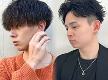 どんな服装にも合わせやすいメンズパーマデザイン職場や学校など、お客様のライフスタイルに合わせてご提案