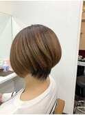 前下がりショートボブ