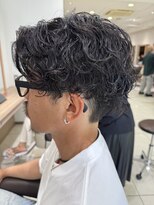 アッシュ 下丸子店(Ash)&nbsp;サーフカールセンターパート波巻きツイストスパイラル無造作