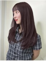 エアージーモ 門司店(AIr G mo)&nbsp;艶感ショコラブラウン×韓国ロングレイヤー
