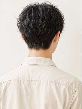 トニーアンドガイメン ホテル京阪仙台店(TONI&GUY MEN) 学生ダークアッシュ波打ちパーマスマートマッシュ10代20代p1仙台