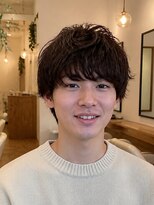 ルードノエル(Rue de noel)&nbsp;マッシュショートメンズマッシュ韓国マッシュ束感ショート