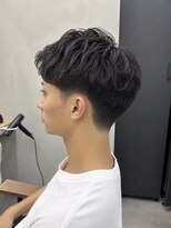 ノール 国分寺(Norl)&nbsp;ルーズパーマ×刈り上げショート^ ^