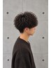 ［2回目以降］パーマ＋メンズカット＋ヘッドスパ　￥18,500→￥16,650