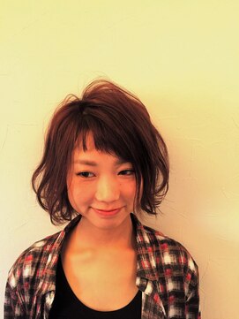 ヘアーデザイン リィル(Hair design Rire) フェザーボブ