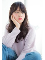 アンアミ オモテサンドウ(Un ami omotesando) 【Un ami】シースルーバングＸ秋のゆるウェーブ　津村　佳奈