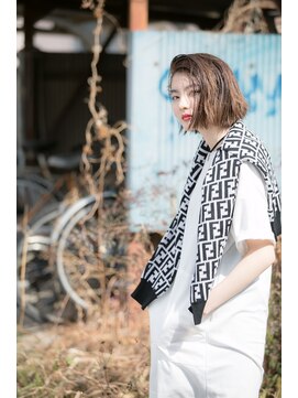 ボンヌーベル 【Bonne Nouvelle】ナチュラル＋洗いざらし感外ハネボブ