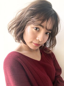 ガーデントウキョウ(GARDEN Tokyo) 【GARDEN 田中麻由】ニュアンスカール愛されボブスタイル