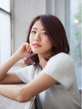 フラミューム 相模大野店(flammeum) 綺麗女子のミディアムボブ☆