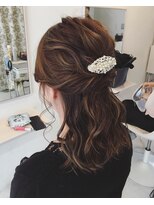 シュエット(Chouette)&nbsp;ルーズハーフアップ