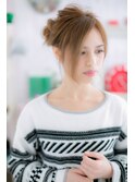 溢れる色香**抜け感アレンジb