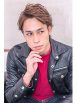 パッセージ ダブリュー 八幡山(hair make passage .w) ツーブロックワイルドかき上げヘア