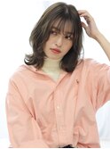カーキベージュ＊レイヤーボブ