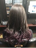 グラデーションカラー紫
