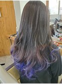【CLAP上徳】テールカラー_ブルーバイオレット