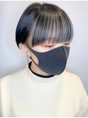 【morio原宿】マッシュショート　前髪インナーカラー