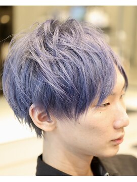 ヘア デザイン リスク(HAIR DESIGN RISK) 【RISK高橋勇太】ダークアッシュアンニュイクールショート