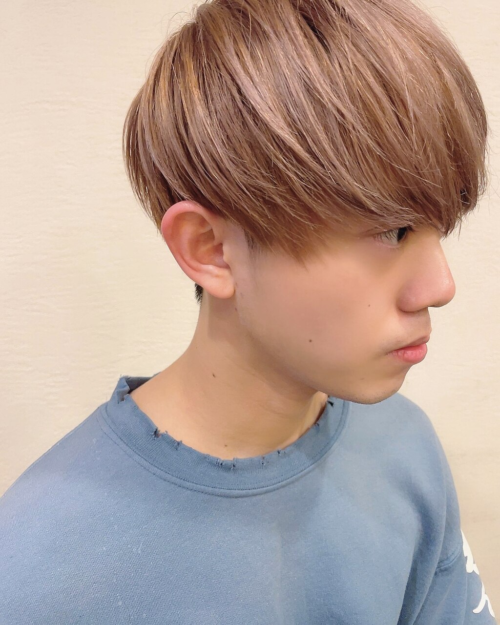 メンズマッシュ ベージュブラウン 担当近森：L142883765