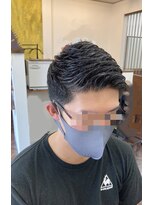 オレンチメンズヘアー(ORENCHI MEN'S HAIR)&nbsp;ベリーショートかきあげスタイル